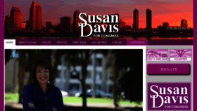 What Susandavisforcongress.com website looked like in 2017 (7 years ago)