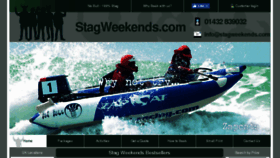 What Stagweekends.com website looked like in 2017 (6 years ago)