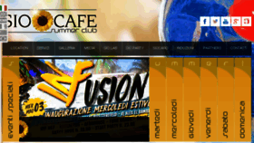 What Siocafemilano.com website looked like in 2017 (7 years ago)