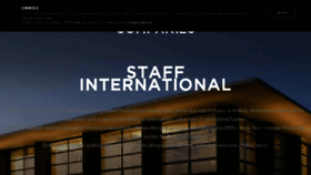 What Staffinternational.com website looked like in 2017 (6 years ago)