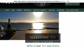 What Salthillhotel.com website looked like in 2017 (7 years ago)