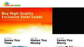 What Solarsave.com website looked like in 2017 (7 years ago)