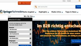 What Springerfachmedien-wiesbaden.de website looked like in 2017 (7 years ago)