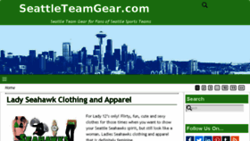 What Seattleteamgear.com website looked like in 2017 (6 years ago)