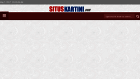 What Situskartini.com website looked like in 2017 (7 years ago)