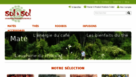 What Sol-a-sol.fr website looked like in 2017 (7 years ago)