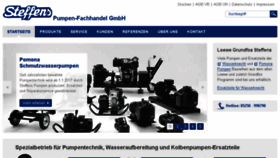 What Steffens-pumpen.de website looked like in 2017 (6 years ago)