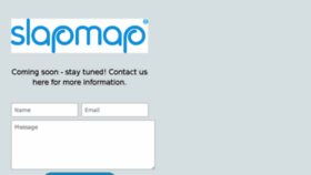 What Slapmap.com website looked like in 2017 (7 years ago)