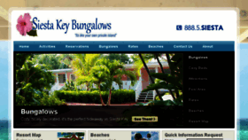What Siestakeybungalows.com website looked like in 2017 (7 years ago)
