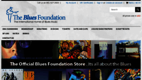 What Shopbluesfoundation.org website looked like in 2017 (6 years ago)