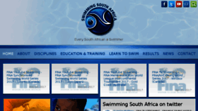 What Swimsa.org website looked like in 2017 (6 years ago)