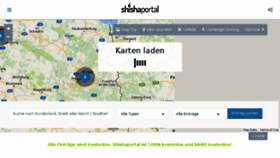 What Shishaportal.de website looked like in 2017 (7 years ago)