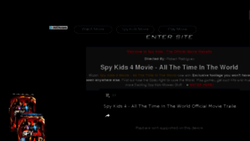 What Spykidsmovie.net website looked like in 2017 (6 years ago)