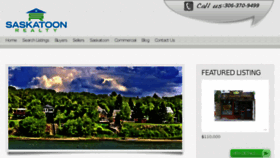 What Saskatoonrealty.com website looked like in 2017 (6 years ago)