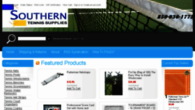 What Southerntennissupplies.com website looked like in 2017 (7 years ago)