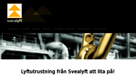 What Svealyft.se website looked like in 2017 (7 years ago)