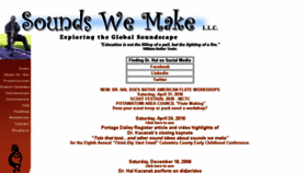 What Soundswemake.com website looked like in 2017 (8 years ago)