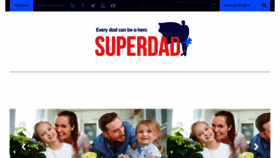 What Superdad.gr website looked like in 2017 (7 years ago)