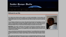 What Subbirkumardatta.com website looked like in 2017 (7 years ago)