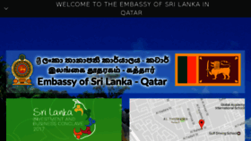 What Slembassy-qatar.com website looked like in 2017 (6 years ago)