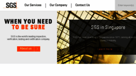 What Sgs.sg website looked like in 2017 (6 years ago)