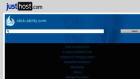 What Stick-ability.com website looked like in 2017 (6 years ago)