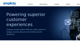 What Simplicitycrm.com website looked like in 2017 (6 years ago)