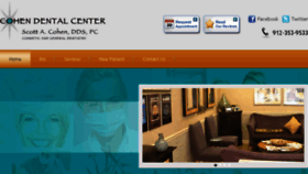 What Savannahdentalcentre.com website looked like in 2017 (7 years ago)