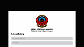 What Simak.poliupg.ac.id website looked like in 2017 (6 years ago)