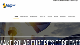 What Solarpowereurope.org website looked like in 2017 (6 years ago)
