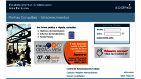 What Sodexoreembolso.com.br website looked like in 2017 (6 years ago)