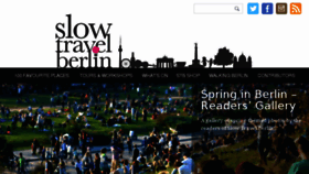 What Slowtravelberlin.com website looked like in 2017 (6 years ago)