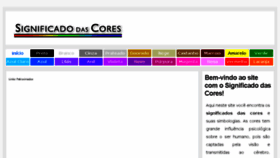 What Significadodascores.com.br website looked like in 2017 (6 years ago)