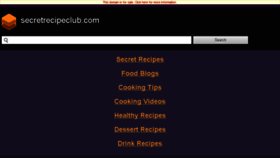 What Secretrecipeclub.com website looked like in 2017 (6 years ago)