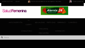 What Saludfemenina.com.ar website looked like in 2017 (6 years ago)