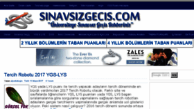 What Sinavsizgecis.com website looked like in 2017 (6 years ago)