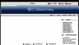 What Seodirectory6.com website looked like in 2017 (6 years ago)