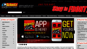 What Store.schnitzracing.com website looked like in 2017 (7 years ago)