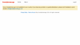 What Smartphonelogs.net website looked like in 2017 (8 years ago)