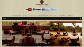 What Sampoornayoga.com website looked like in 2017 (6 years ago)