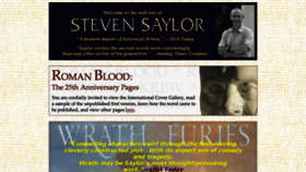 What Stevensaylor.com website looked like in 2017 (6 years ago)