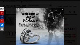 What Samuelsjewelers.com website looked like in 2017 (6 years ago)
