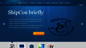 What Shipcon.eu.com website looked like in 2017 (7 years ago)