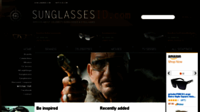 What Sunglassesid.com website looked like in 2017 (6 years ago)