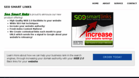 What Seosmartlinks.com website looked like in 2017 (6 years ago)