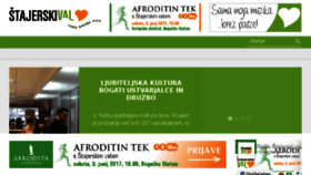 What Stajerskival.si website looked like in 2017 (6 years ago)
