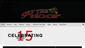 What Setthehook.ca website looked like in 2017 (6 years ago)