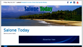 What Salonetoday.com website looked like in 2017 (6 years ago)