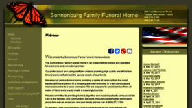 What Sonnenburgfamilyfh.com website looked like in 2017 (6 years ago)