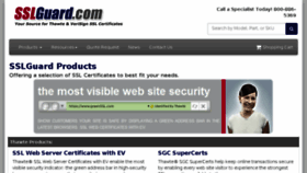 What Sslguard.com website looked like in 2017 (7 years ago)